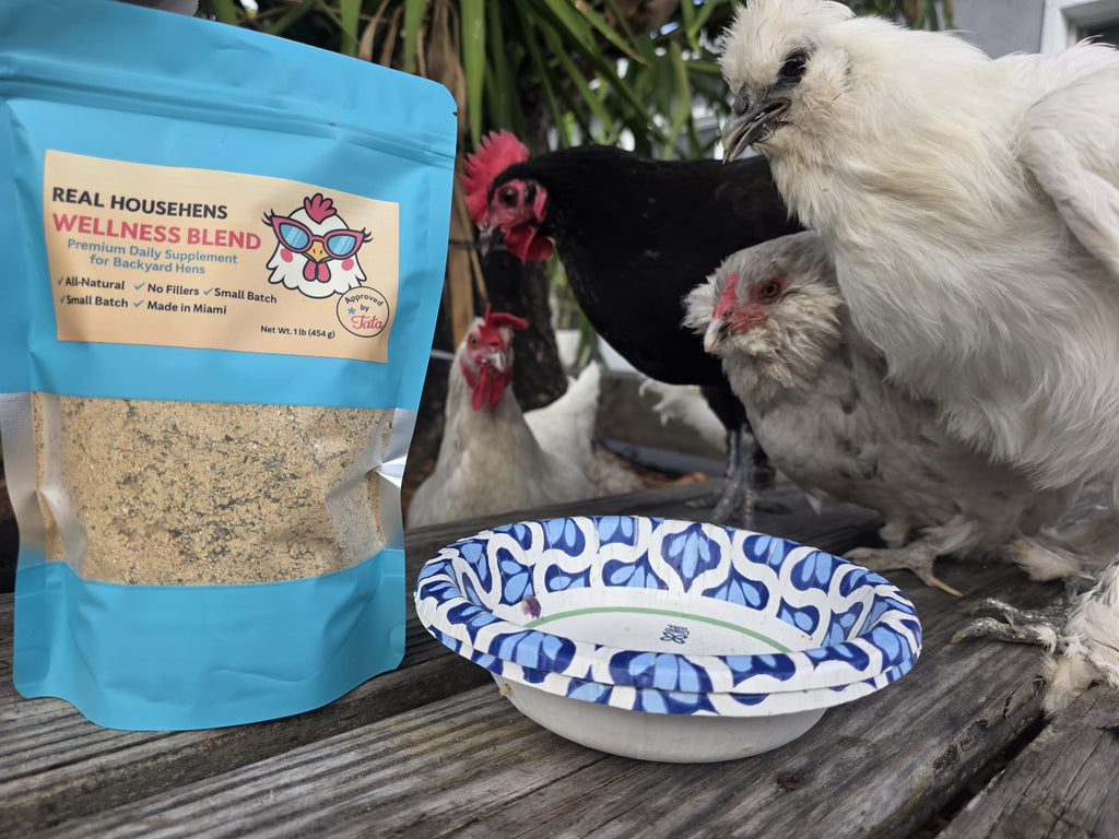 Real Househens Wellness Blend – Premium Herbal Supplement for Backyard Chickens